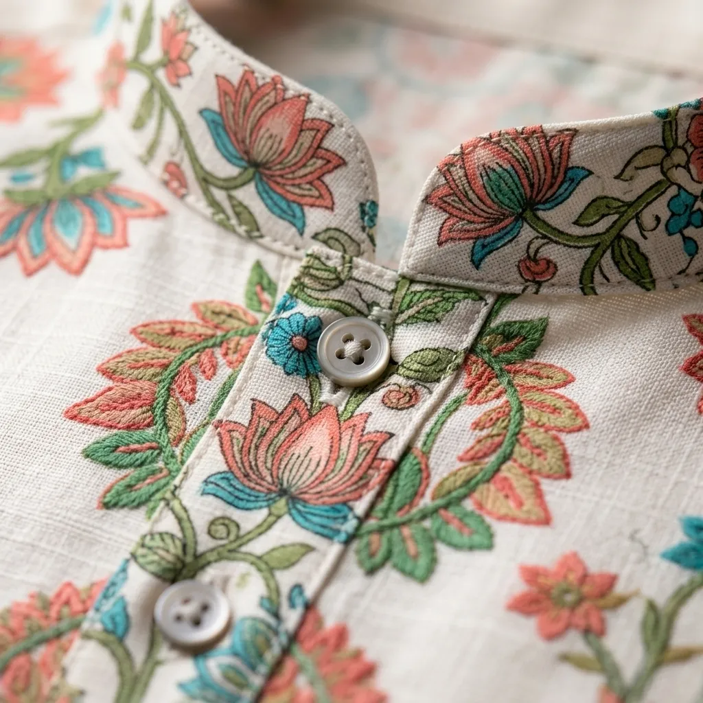 Panjabi Fabric Detail